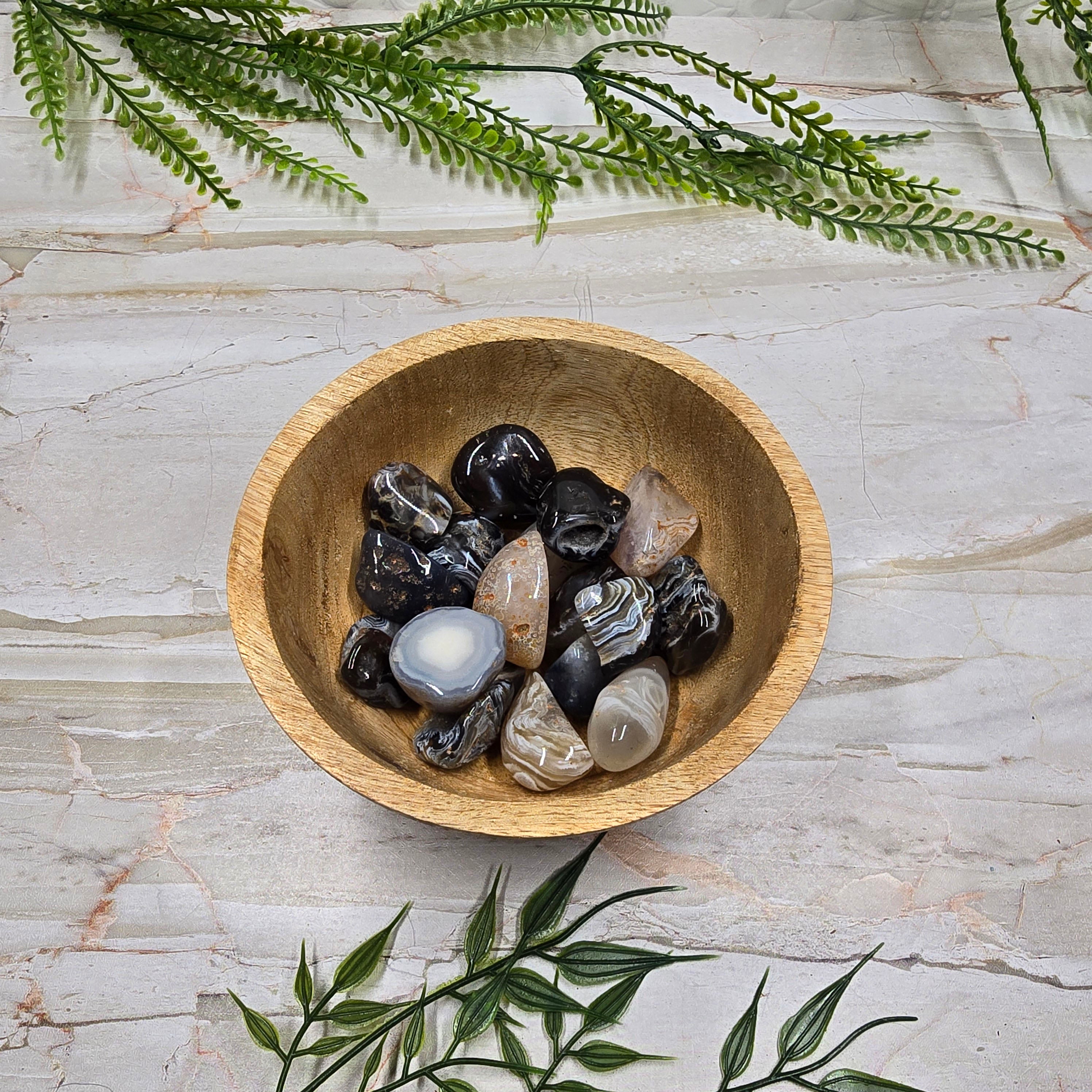 Agate – Harmonie & Stabilité 🤍🌿