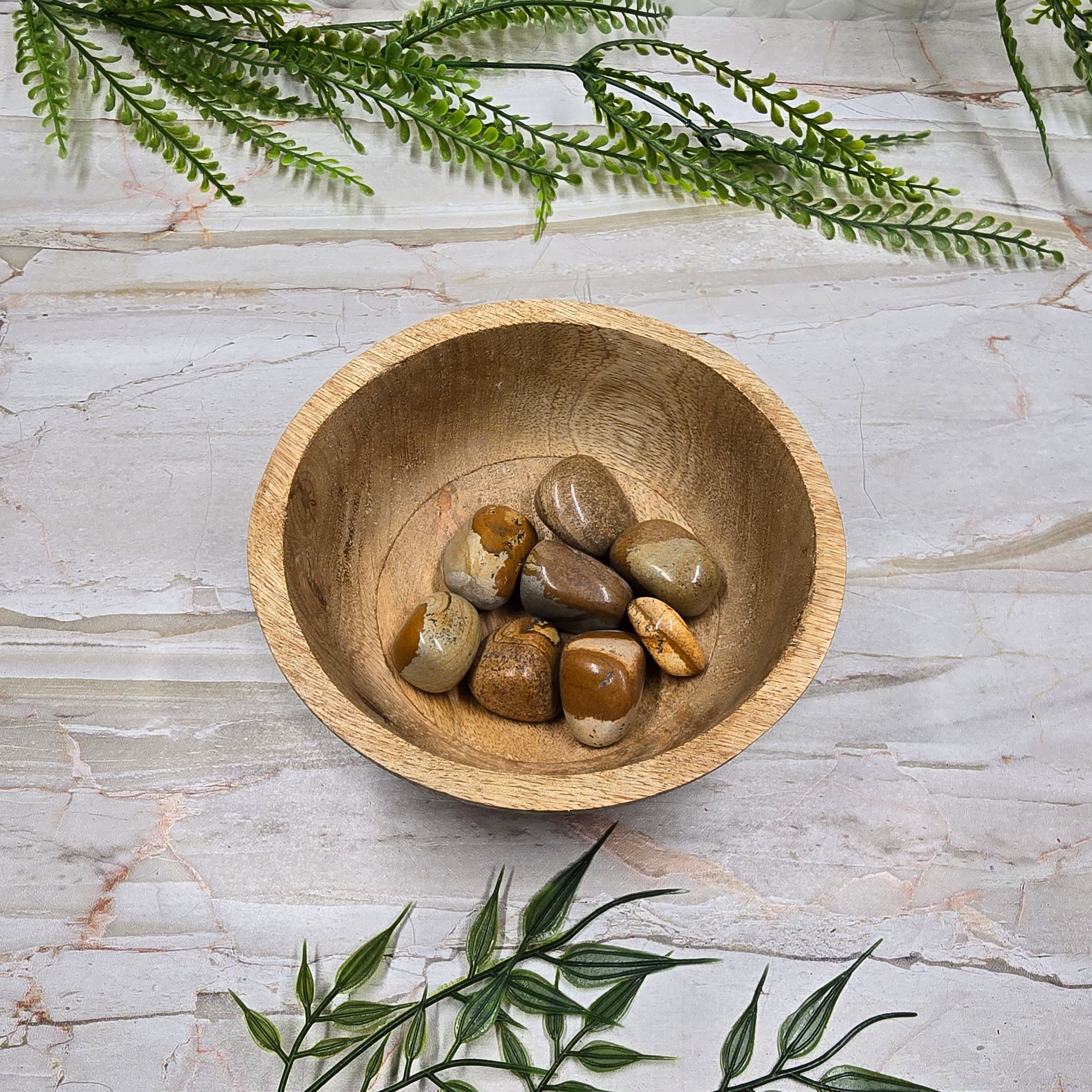 Jaspe Paysage – Stabilité & Force 🌍🤎