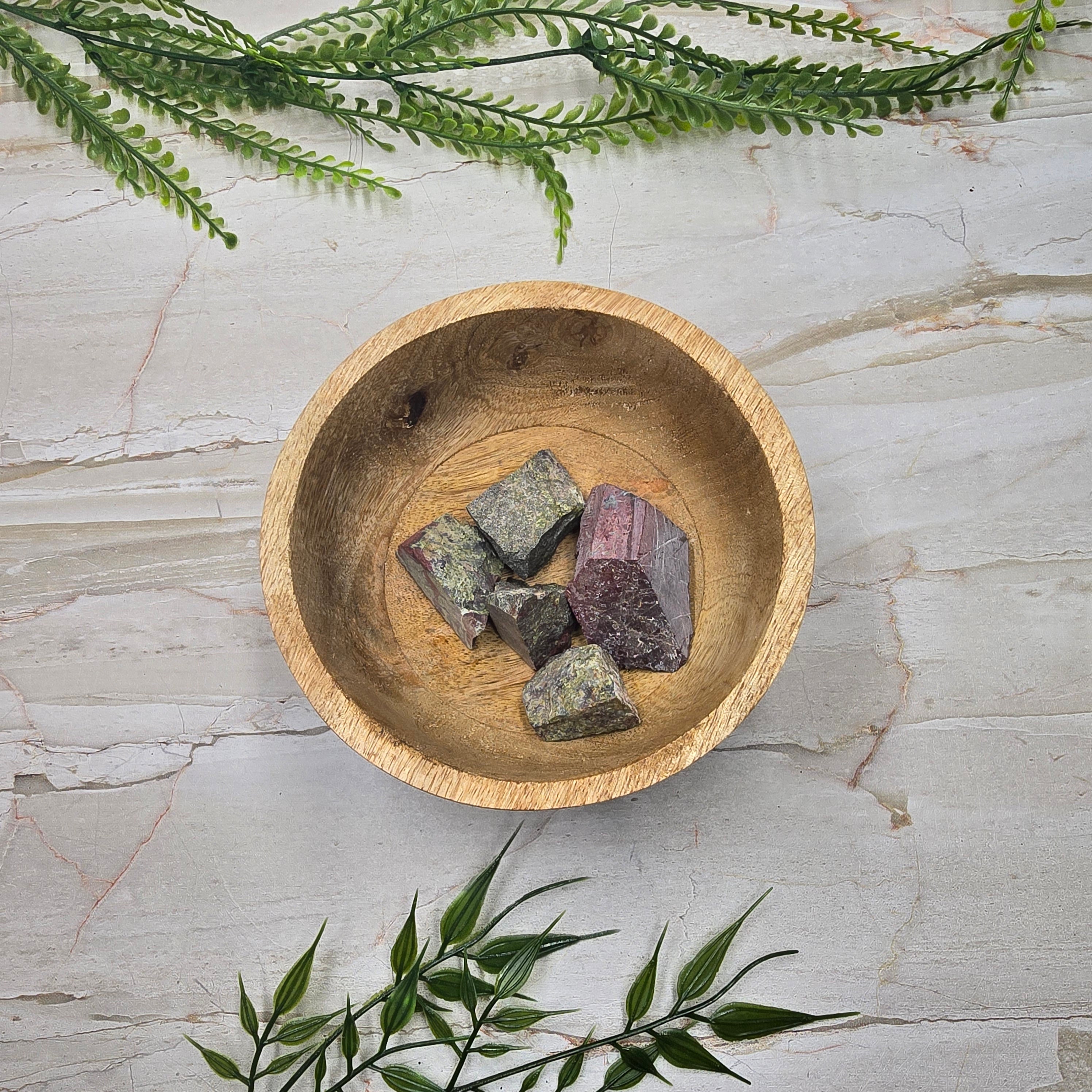 🐉 Jaspe Sang de Dragon brut (18-21g) : la pierre énergie & courage viscéral ✨