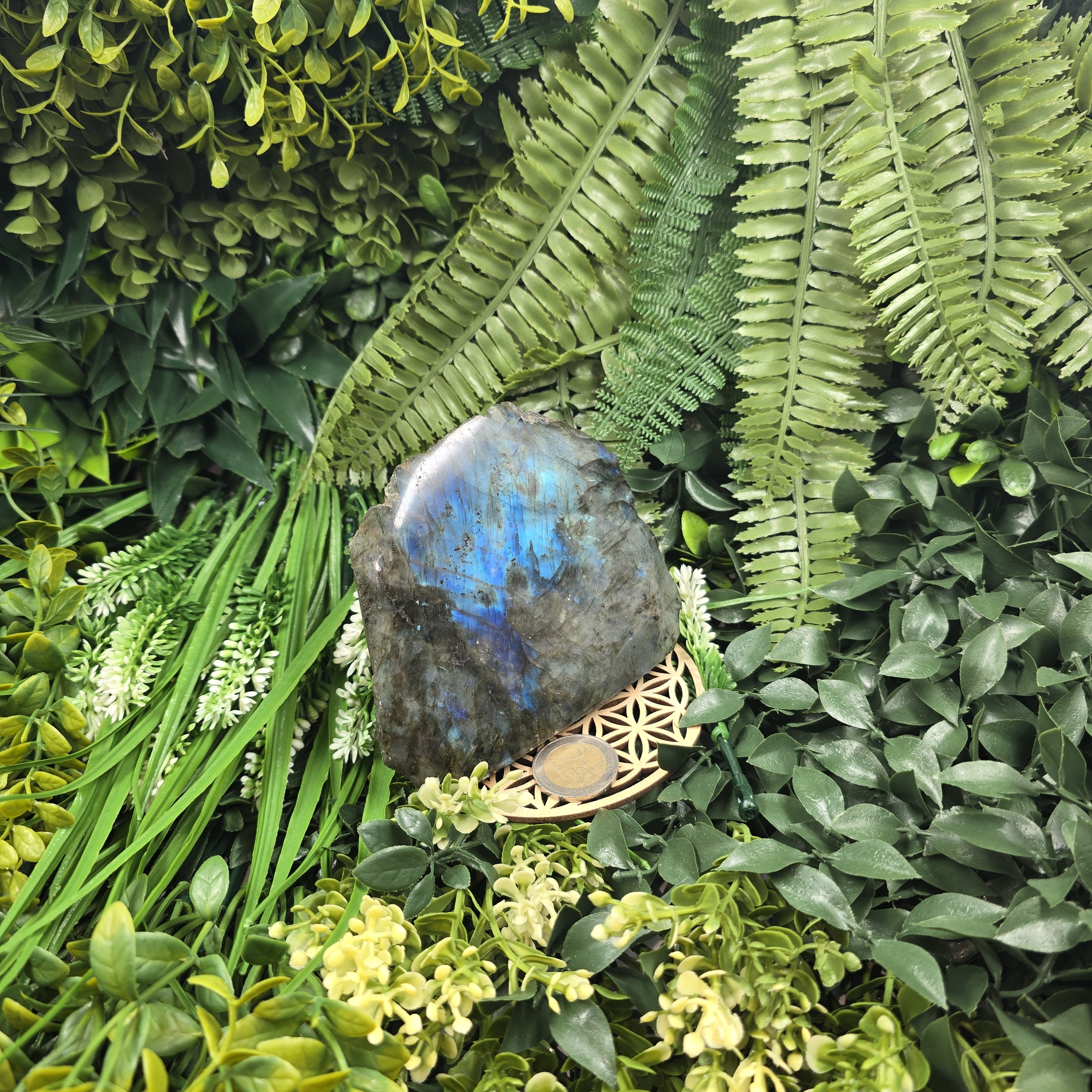 💫 Labradorite “Souffle Océanique” – Calme et Clarté