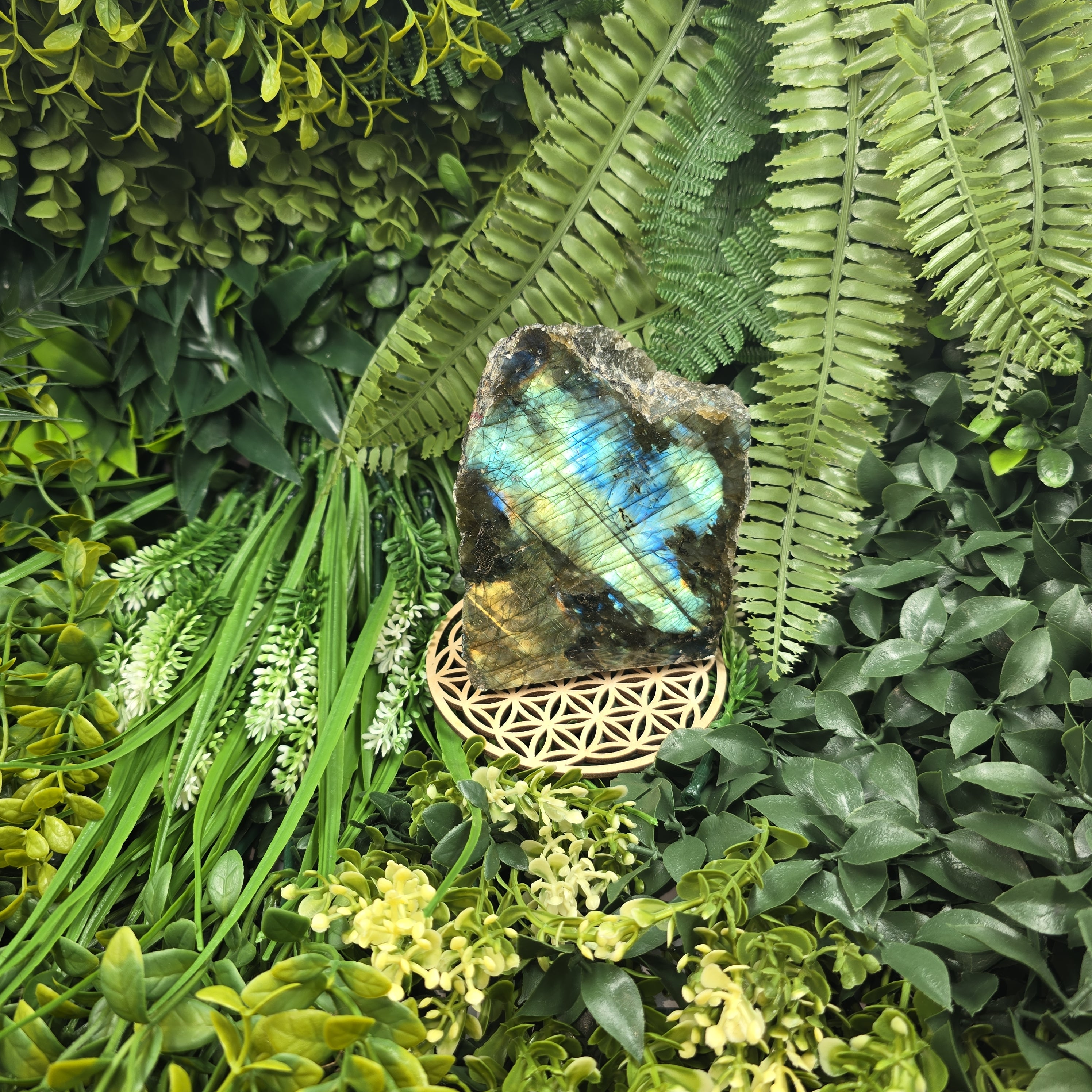 💫 Labradorite “Souffle Boréal” – Équilibre et Protection