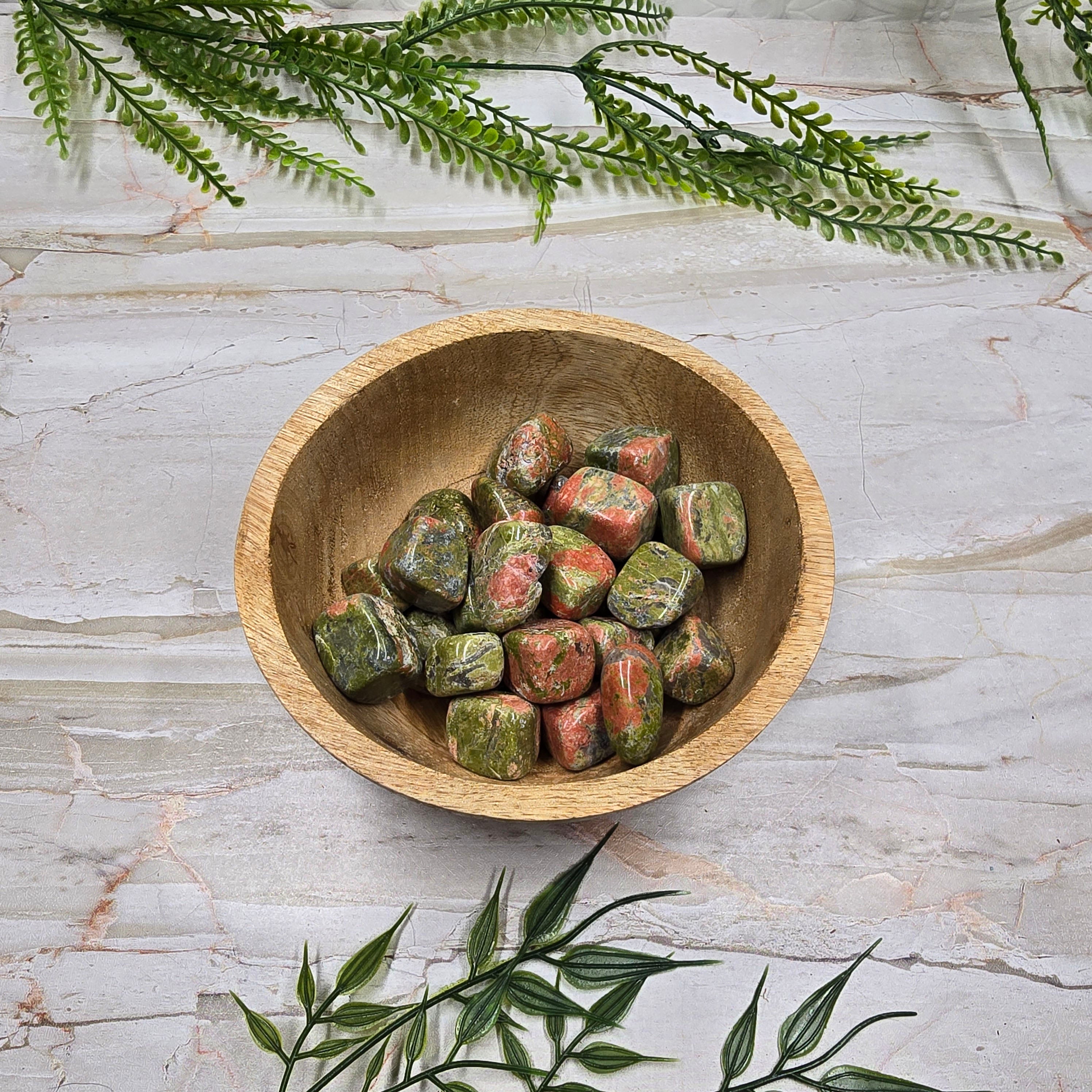 Unakite – Équilibre & Guérison 💕🌿