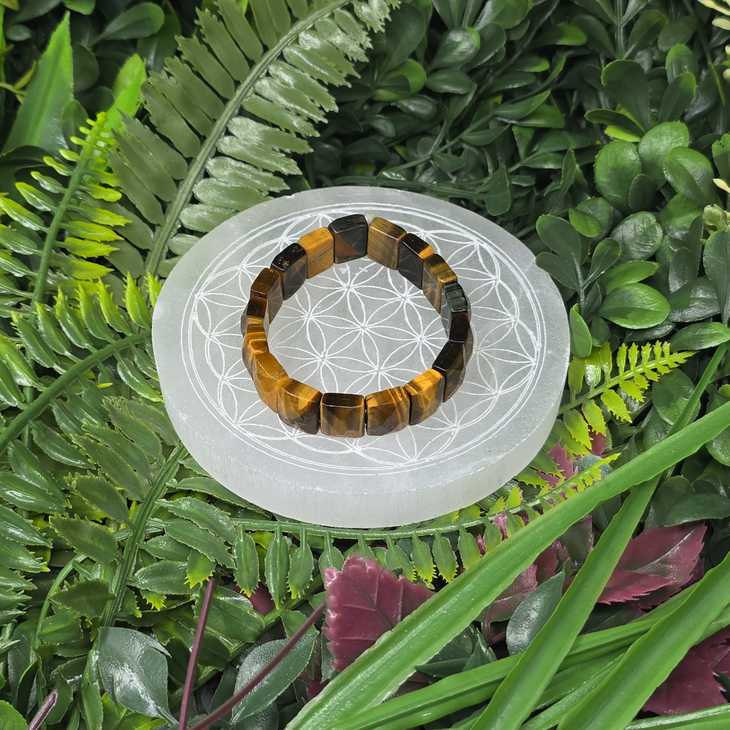 🐅 Bracelet Élastique Œil de Tigre 💪 Protection & confiance au quotidien ✨