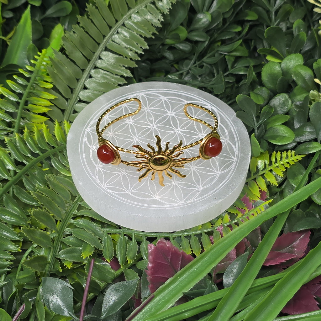 🌞Bracelet Jonc Cornaline 🔥Boost good mood & créativité sans limite ✨