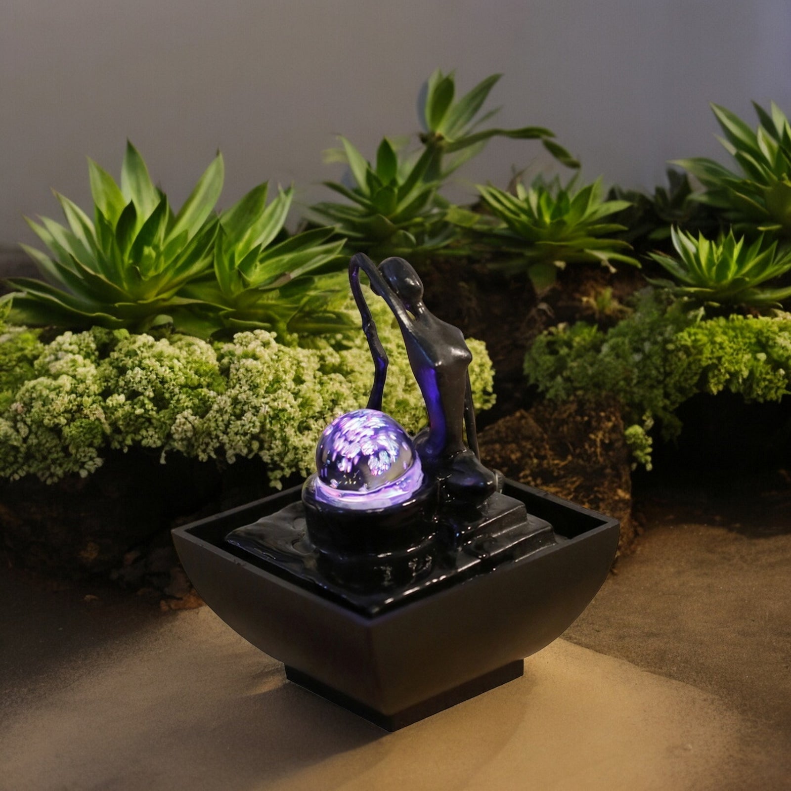 Fontaine Yoga 🧘‍♀️ Zen attitude & ambiance relax à la maison 🌊