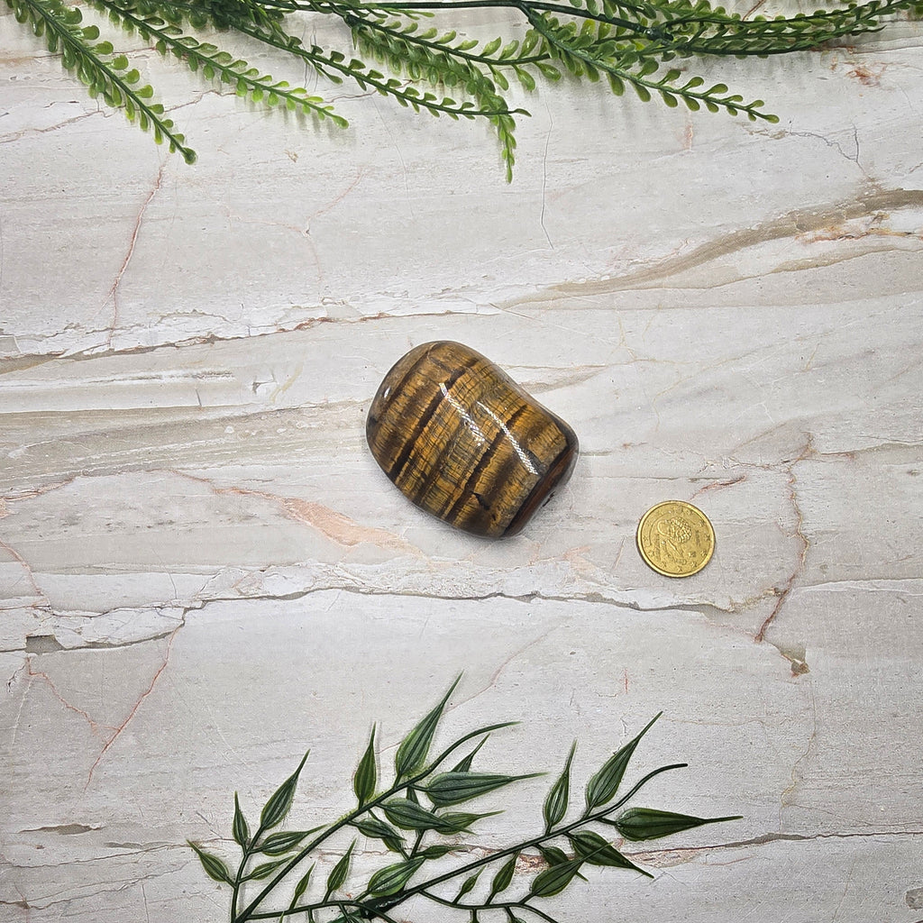 🐯 Œil de Tigre (153g) : la pierre qui booste ta confiance & te protège ✨💛