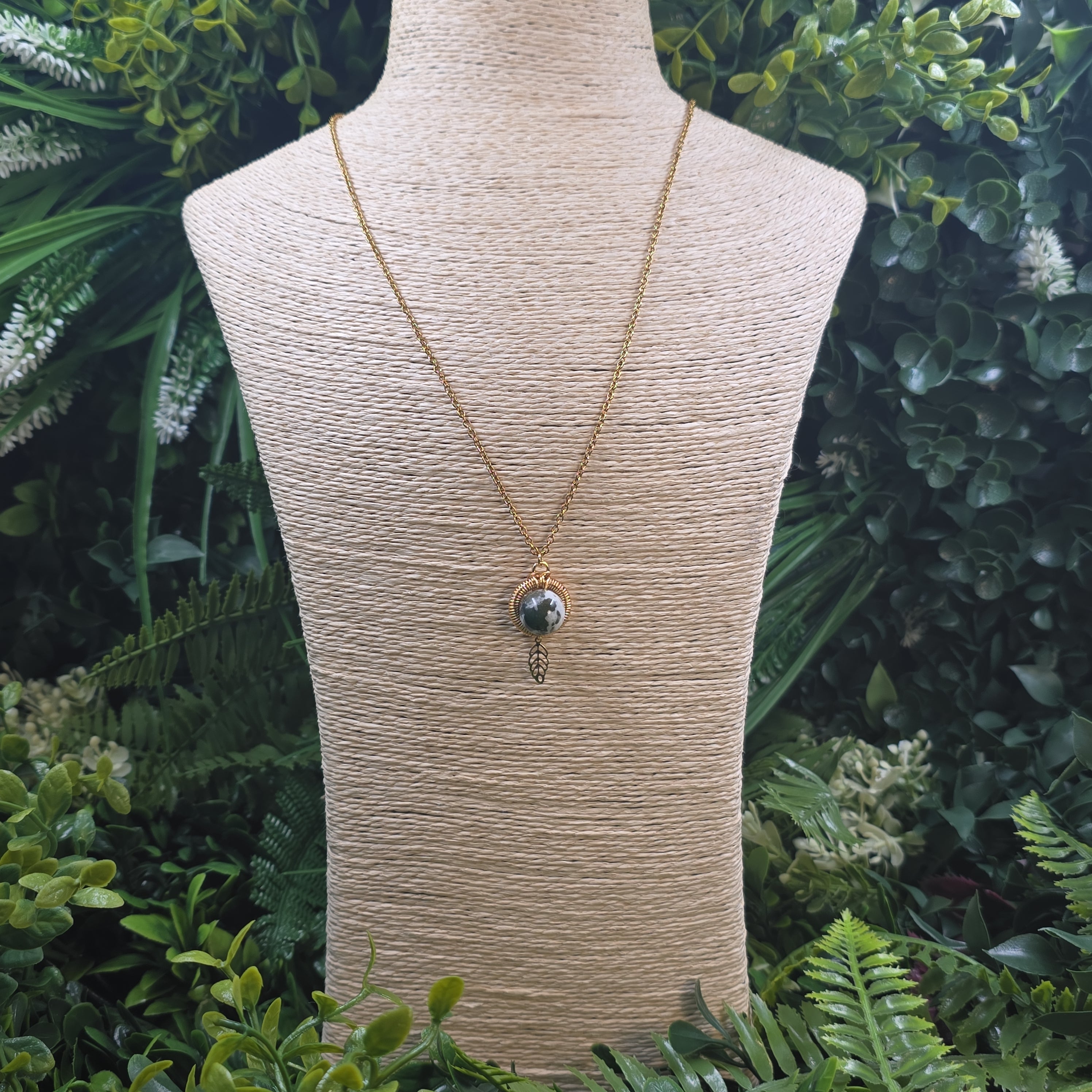 Collier Agate Arbre — "Les Racines qui Libèrent"🌳