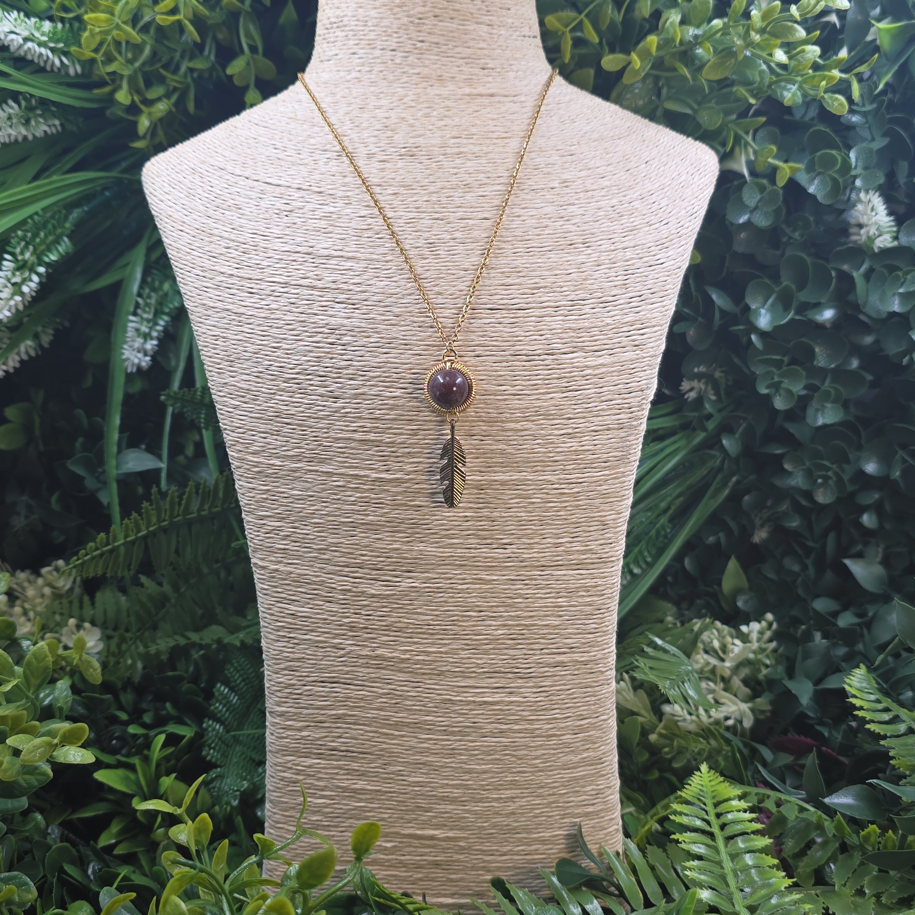 Collier Agate Arbre "L'Envol des Racines"🪶