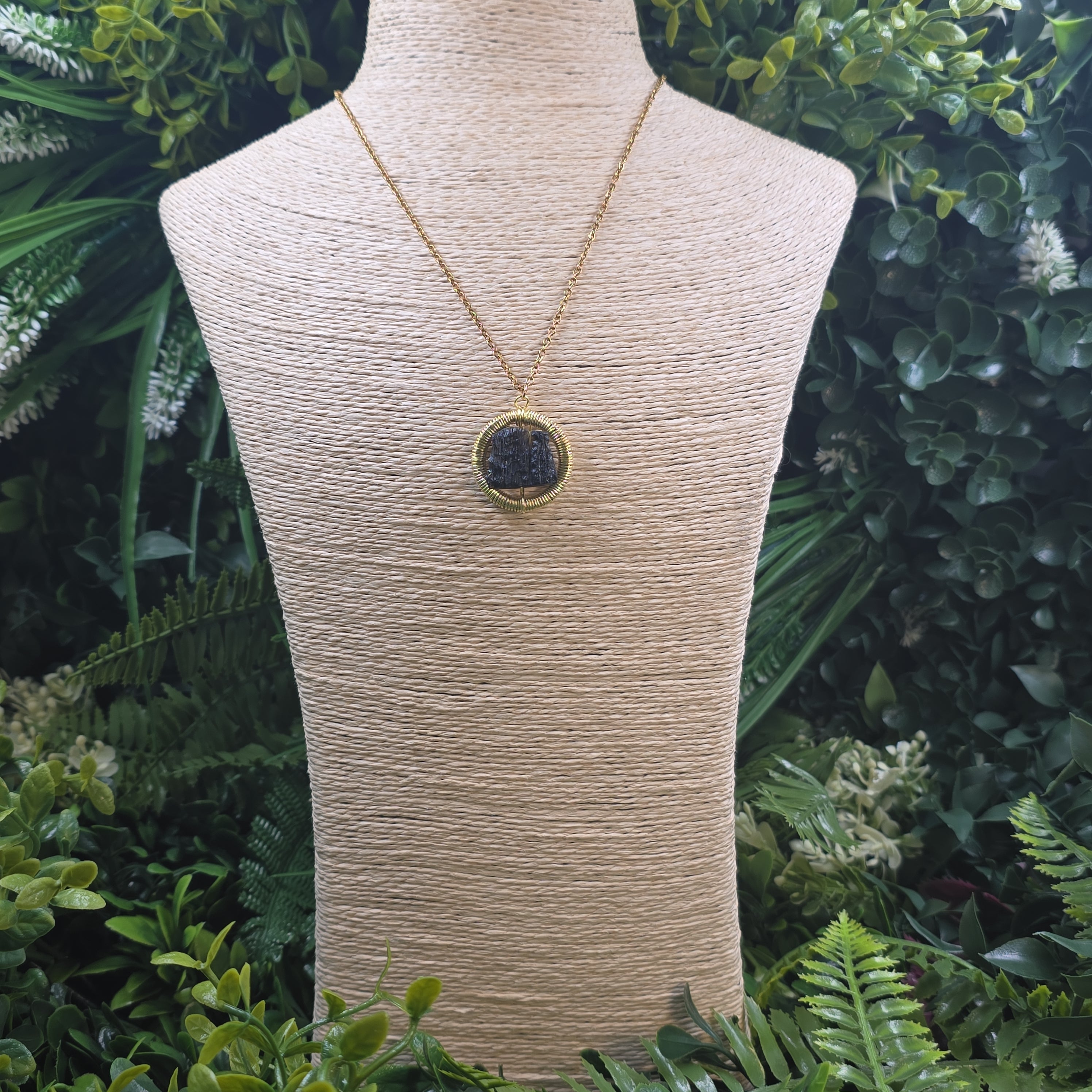 Collier Tectite — "Née du Ciel"🎇