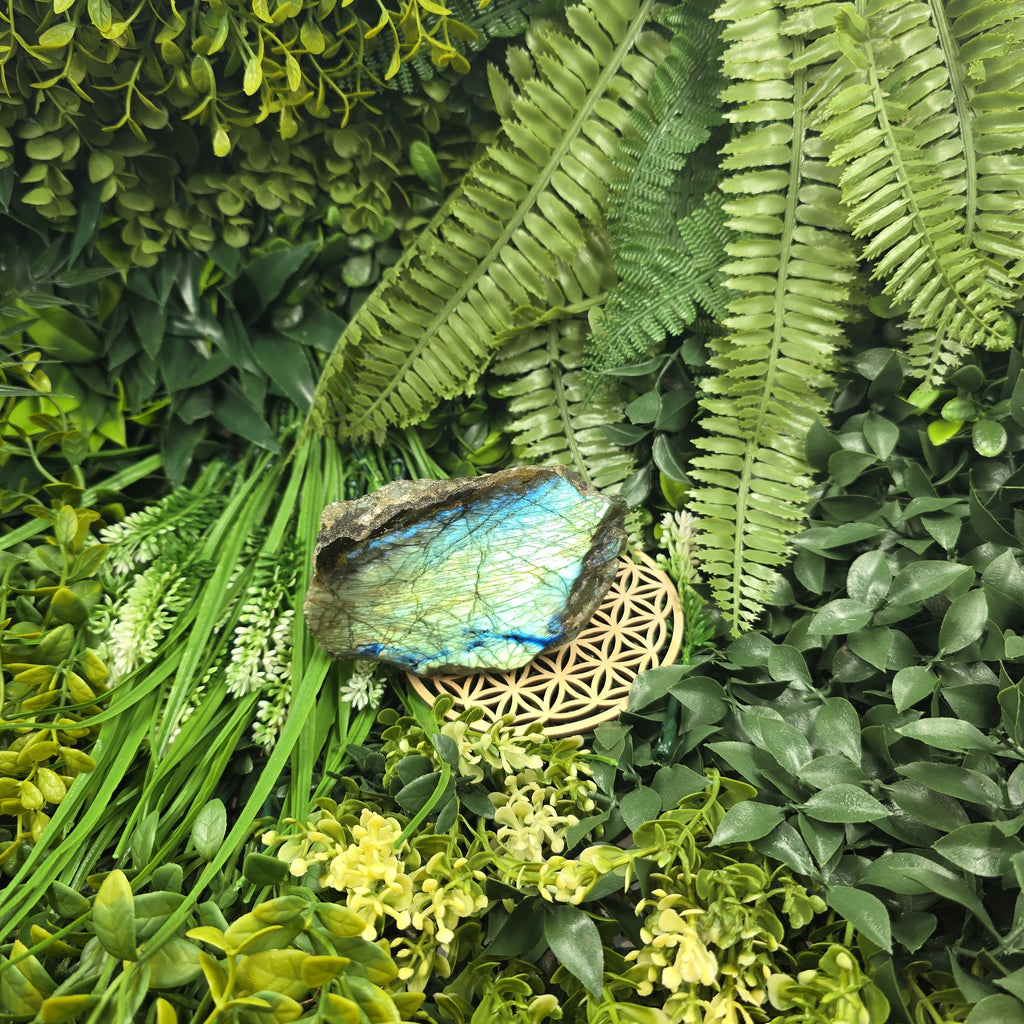 💫 Labradorite “Voile Céleste” – Éclat d’Âme