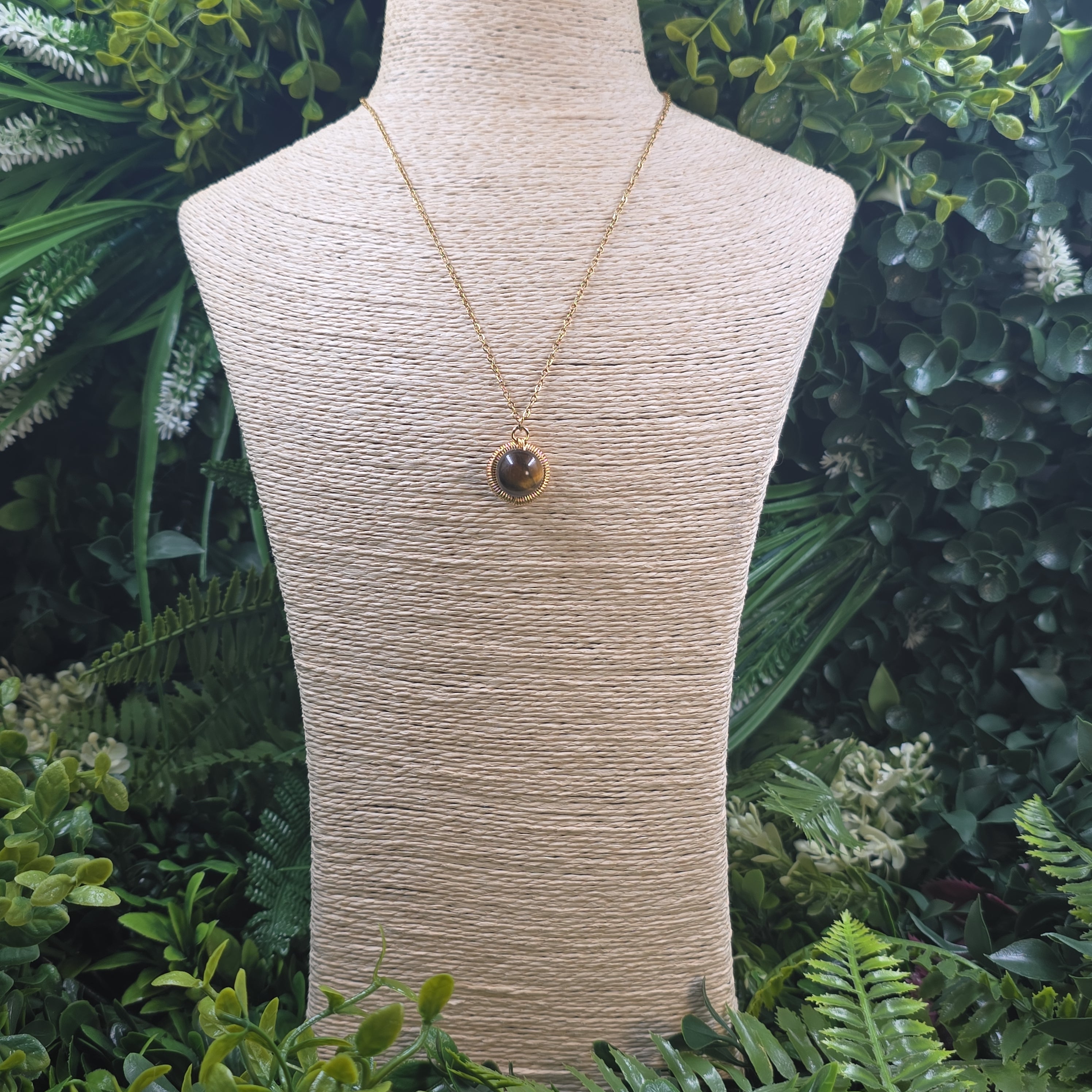 Collier Œil de Tigre "Rien à Prouver"🐯